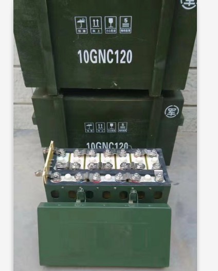軍用品自行高炮及指揮車(chē)用堿性蓄電池組10GNC120