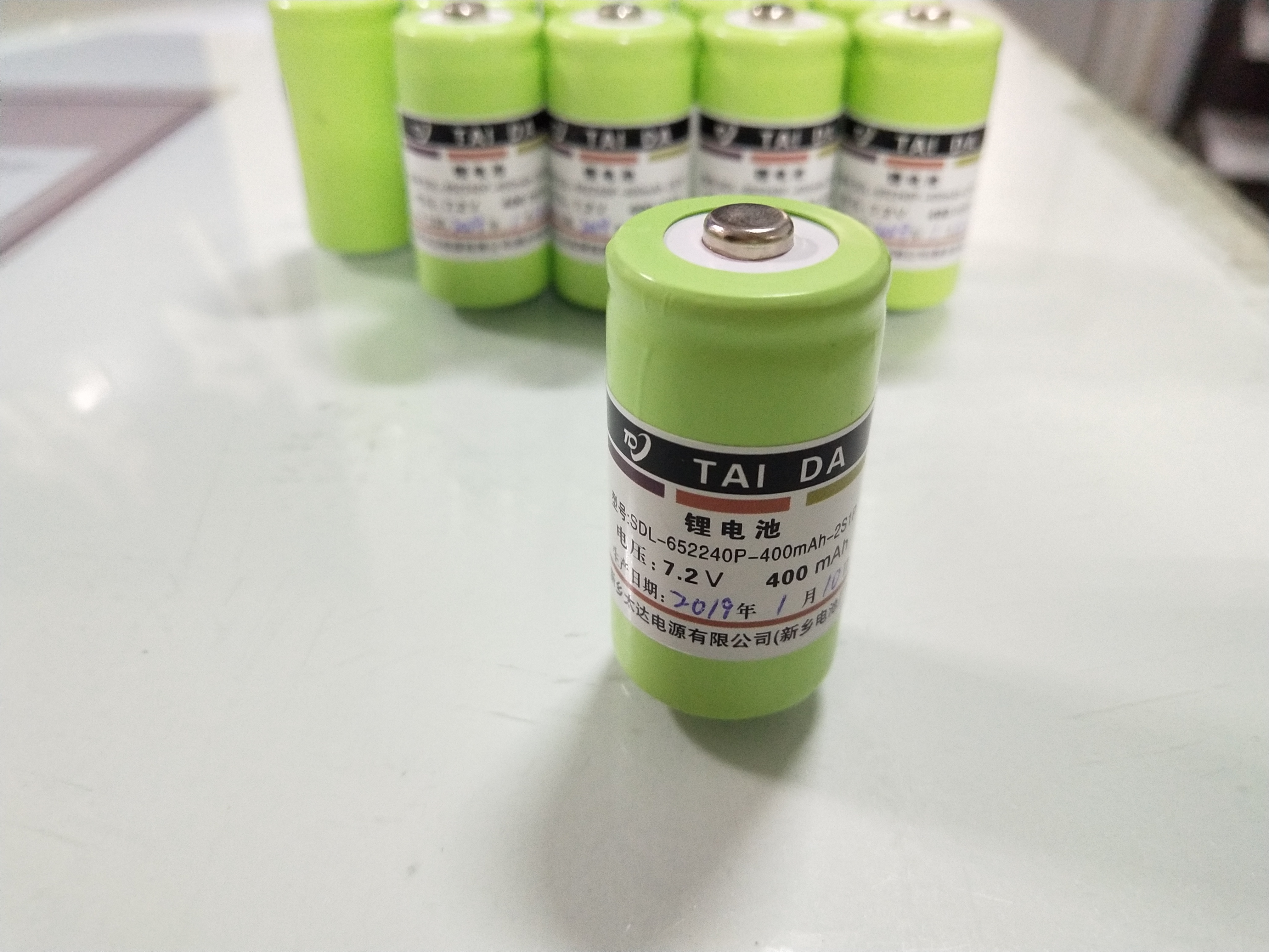 SDL-652240P-400mAh-2S1P瞄準鏡鋰電池-1